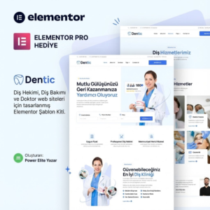 Dentic Diş Hekimi WordPress Şablonu