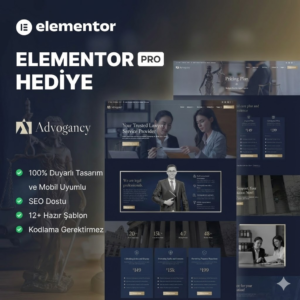 Advogancy Avukat WordPress Şablonu