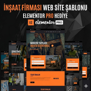 Concretor İnşaat WordPress Şablonu