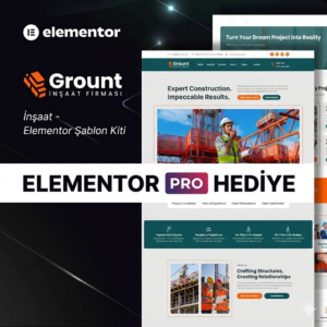 Grount İnşaat WordPress Şablonu